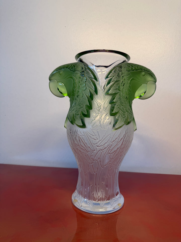 Lalique Macao Vase