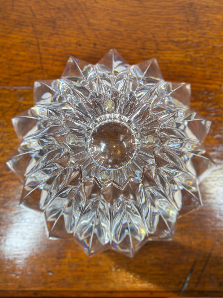 Engraved Crystal Bowl