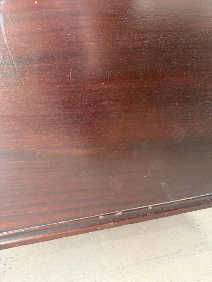 Vintage Rucker Fuller Wooden Desk (Scratches on top)