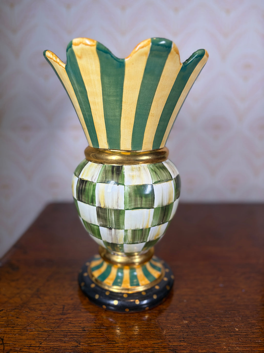 Vintage McKenzie Childs Master's Vase
