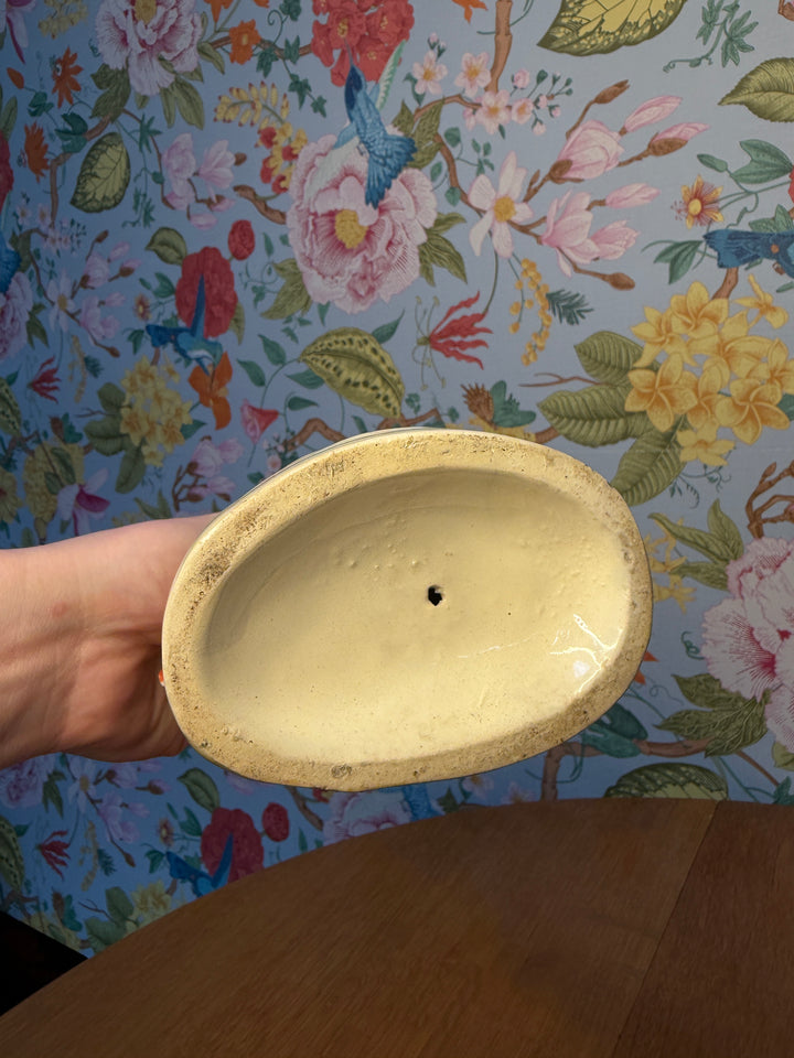 Antique Staffordshire Man in Skirt