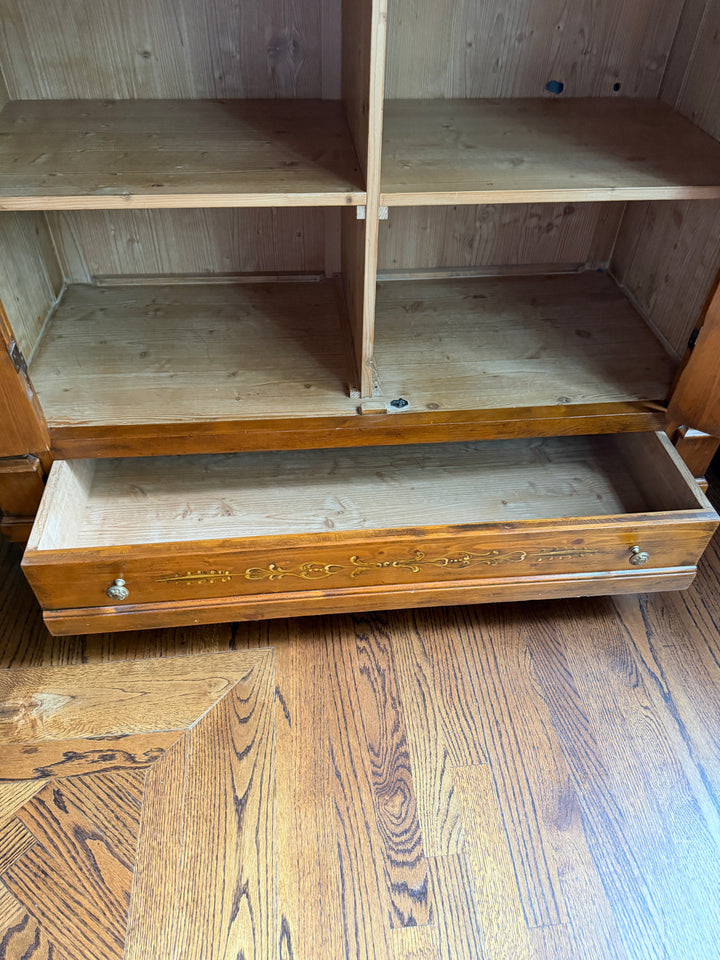 Adams Style Italian Vintage Armoire (Online Only Item)