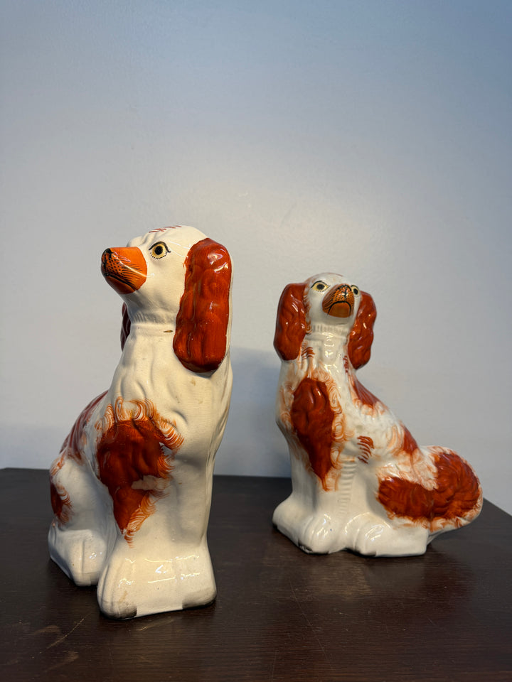 Pair of Antique Staffordshire Dogs