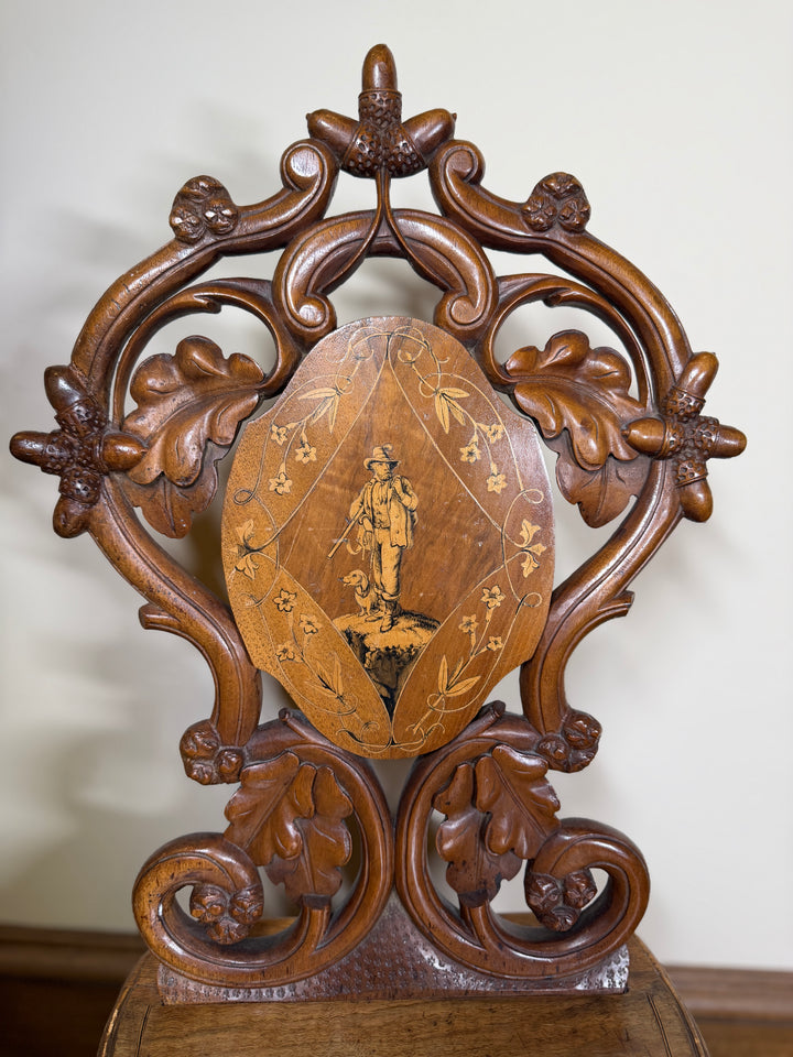 Italian Marquetry Chair