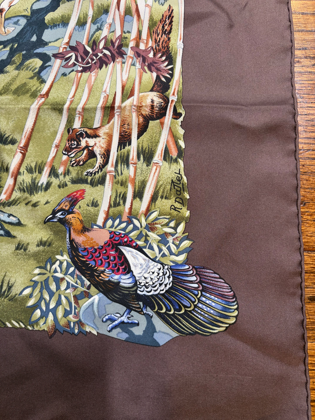 Vintage HERMÈS “Sichuan” Silk Scarf 90