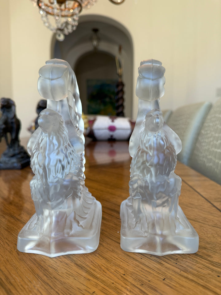 Martinsville Glass Eagles