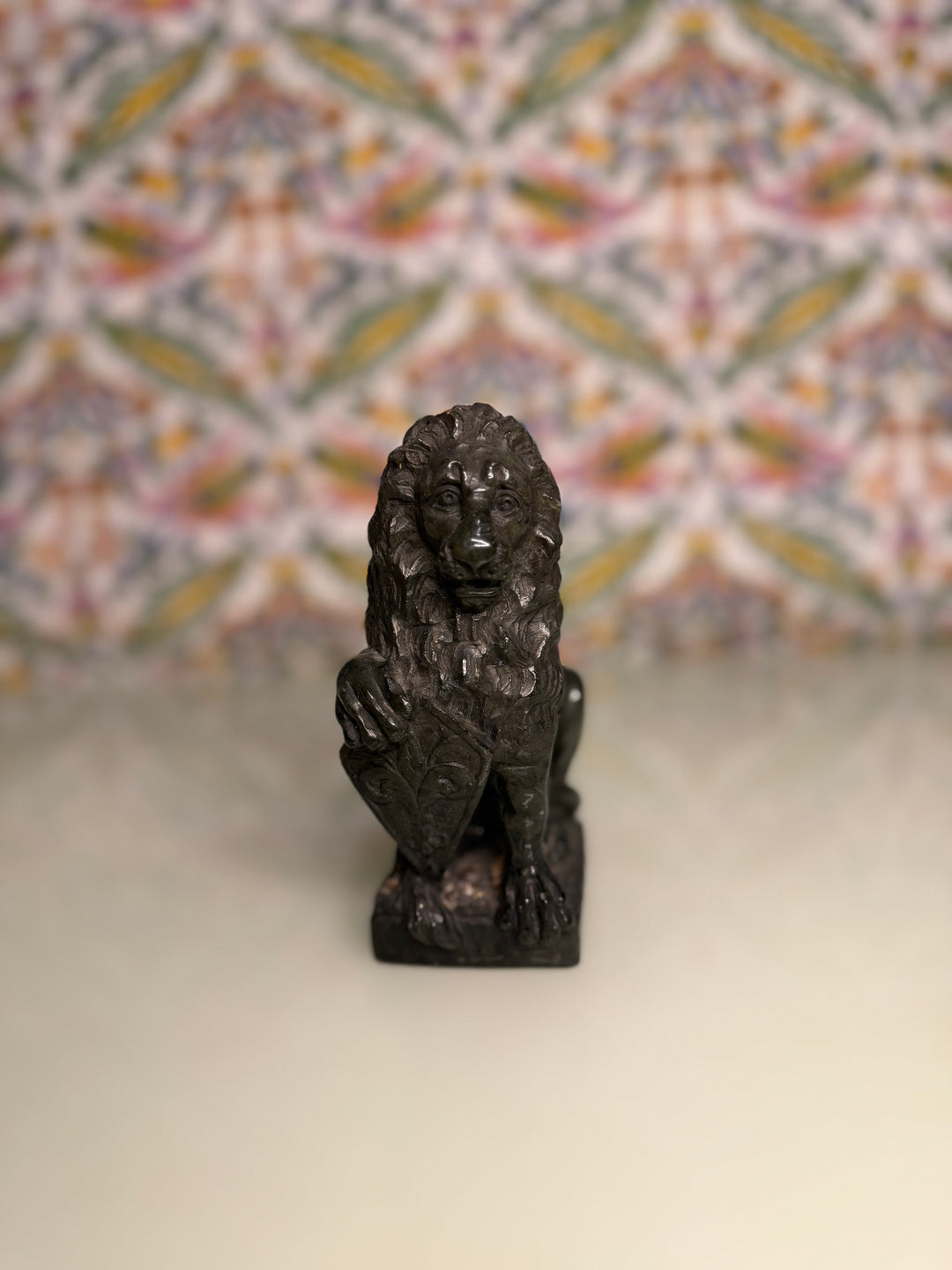 Marble Lion Statue