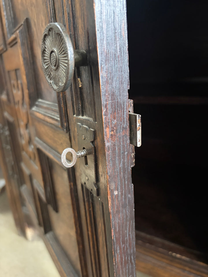 Jacobean Oak Side Board (from England)