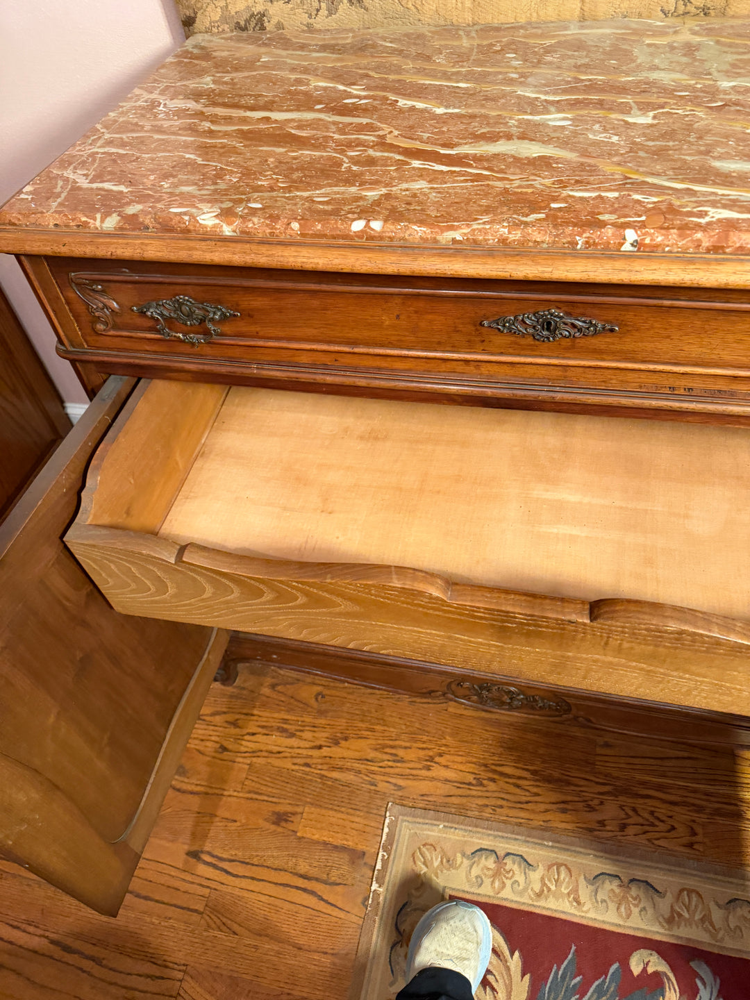 Sideboard with Marble Top