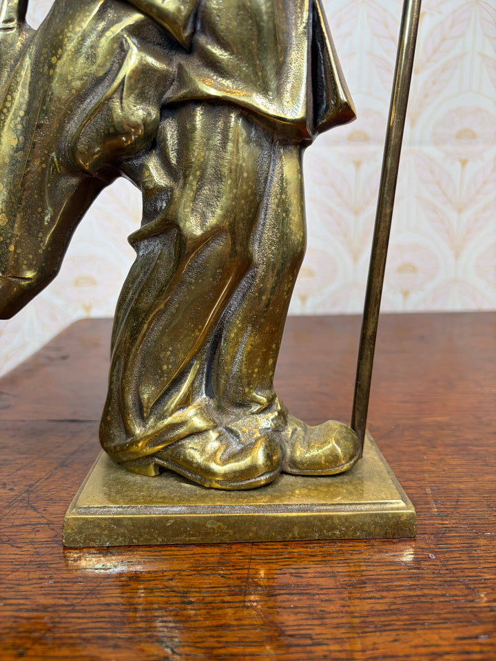 Brass Golfer / Doorstop