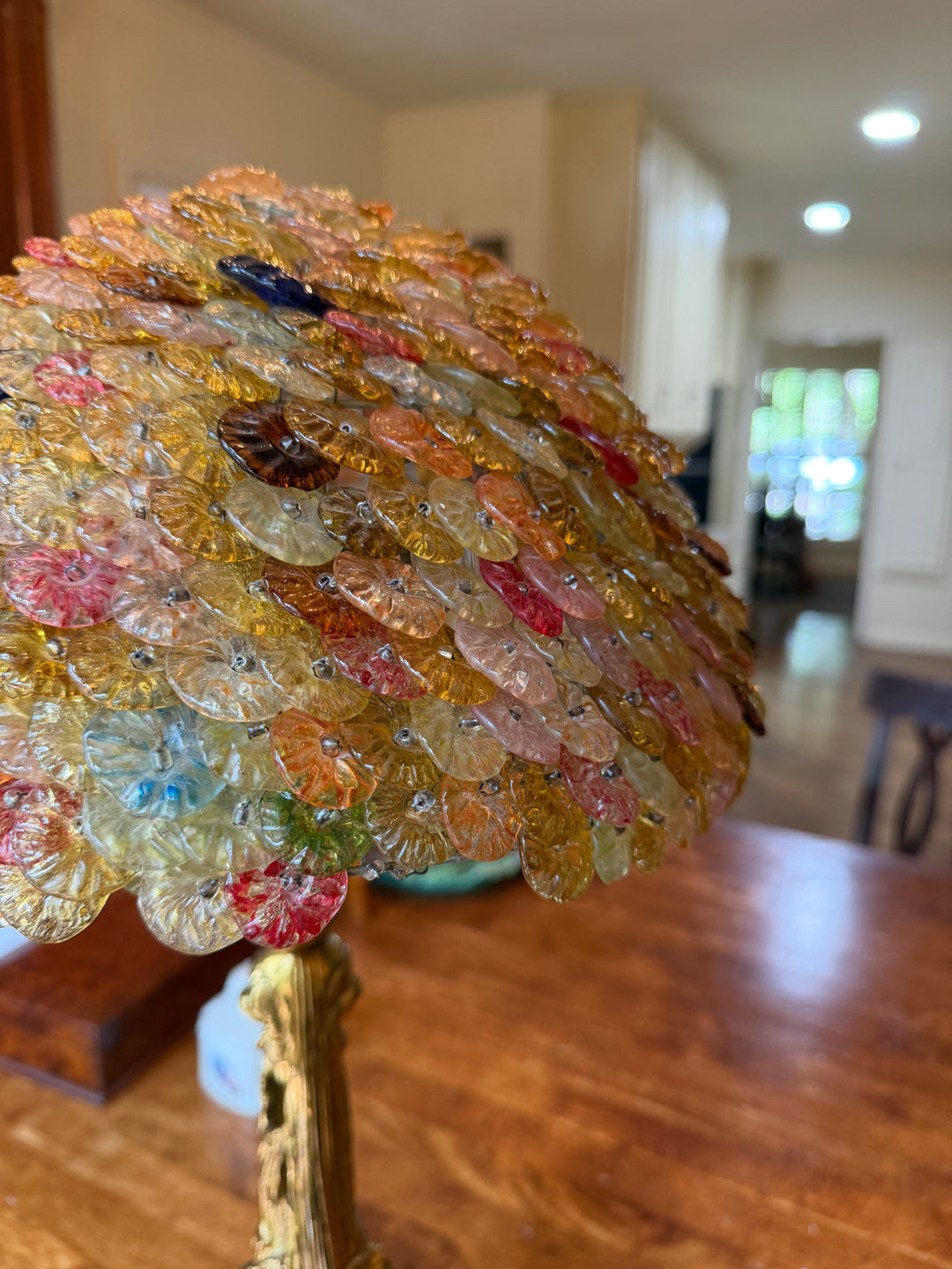 Murano Glass Shade Lamp