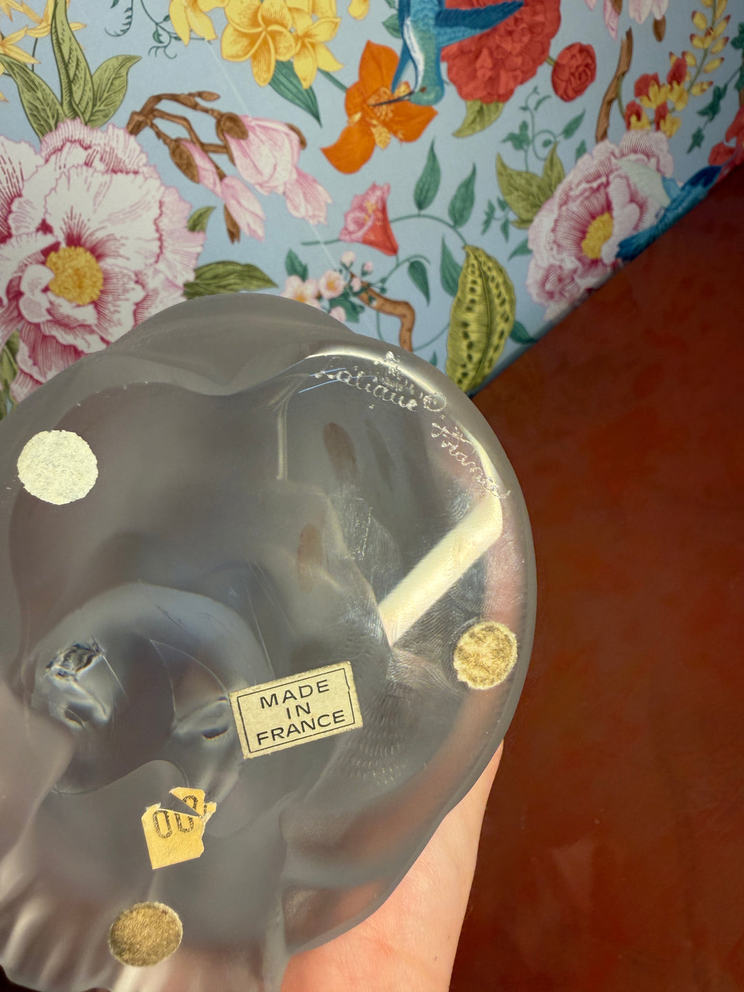 Lalique Cat with Chipped Ear