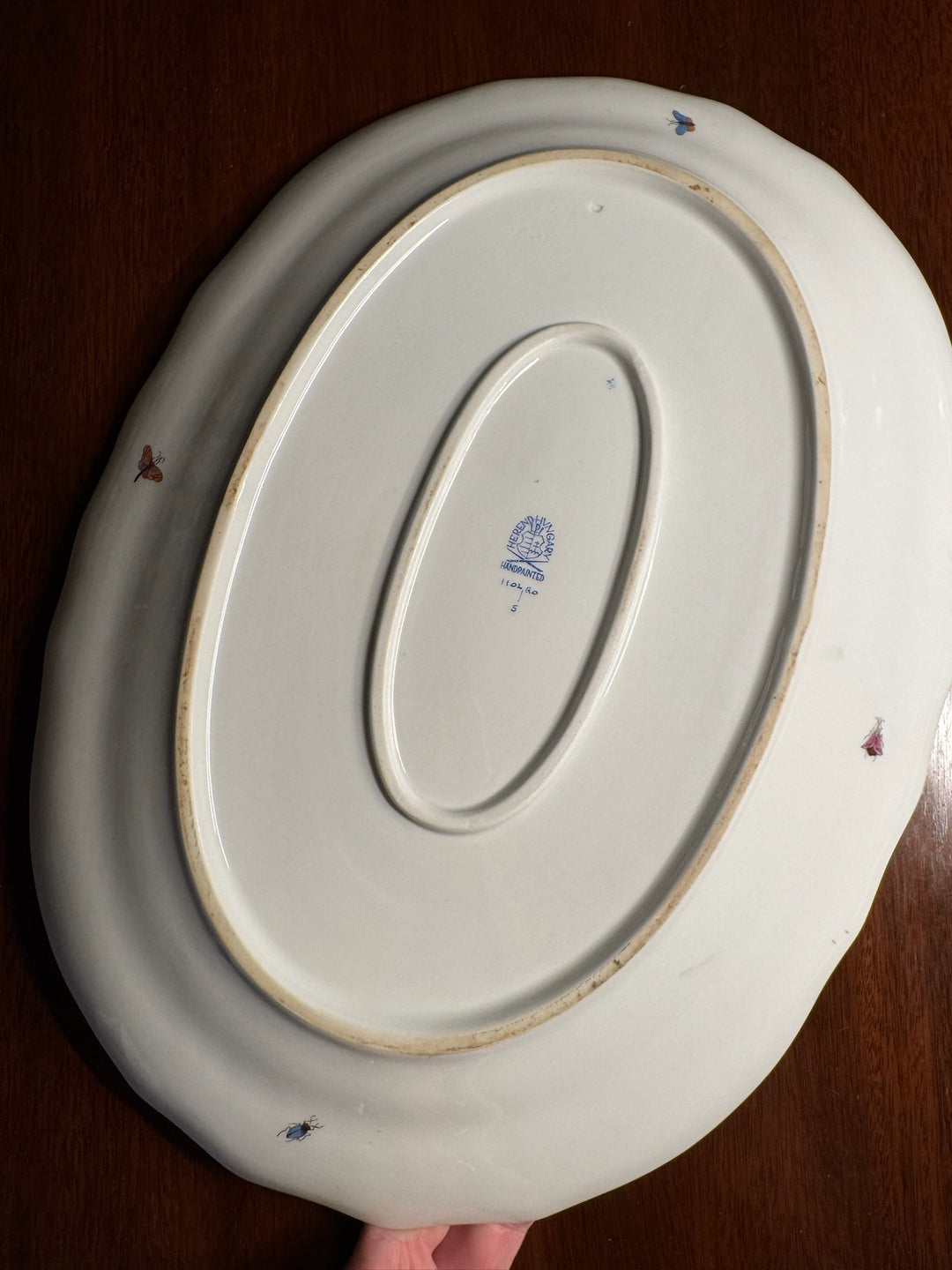 Herend Rothschild Serving Platter (#1102)