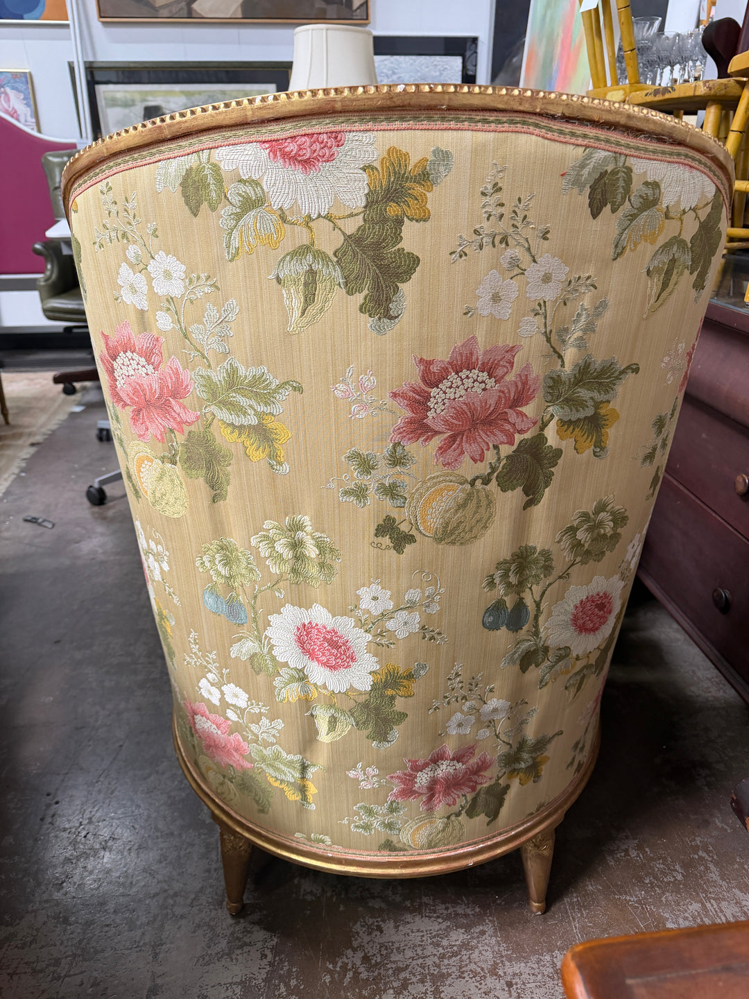 High Back Bergere