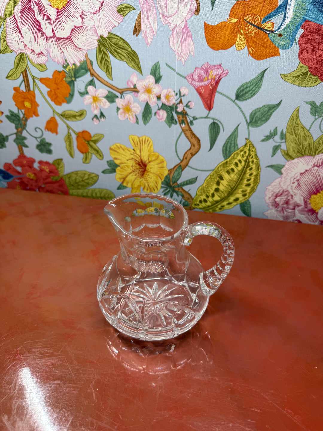 Cut Glass Creamer