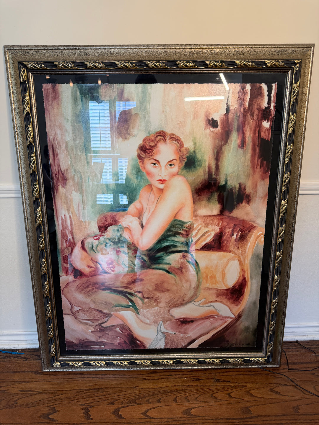 "Odalisque" Original Joanna Zjawinska Serigraph
