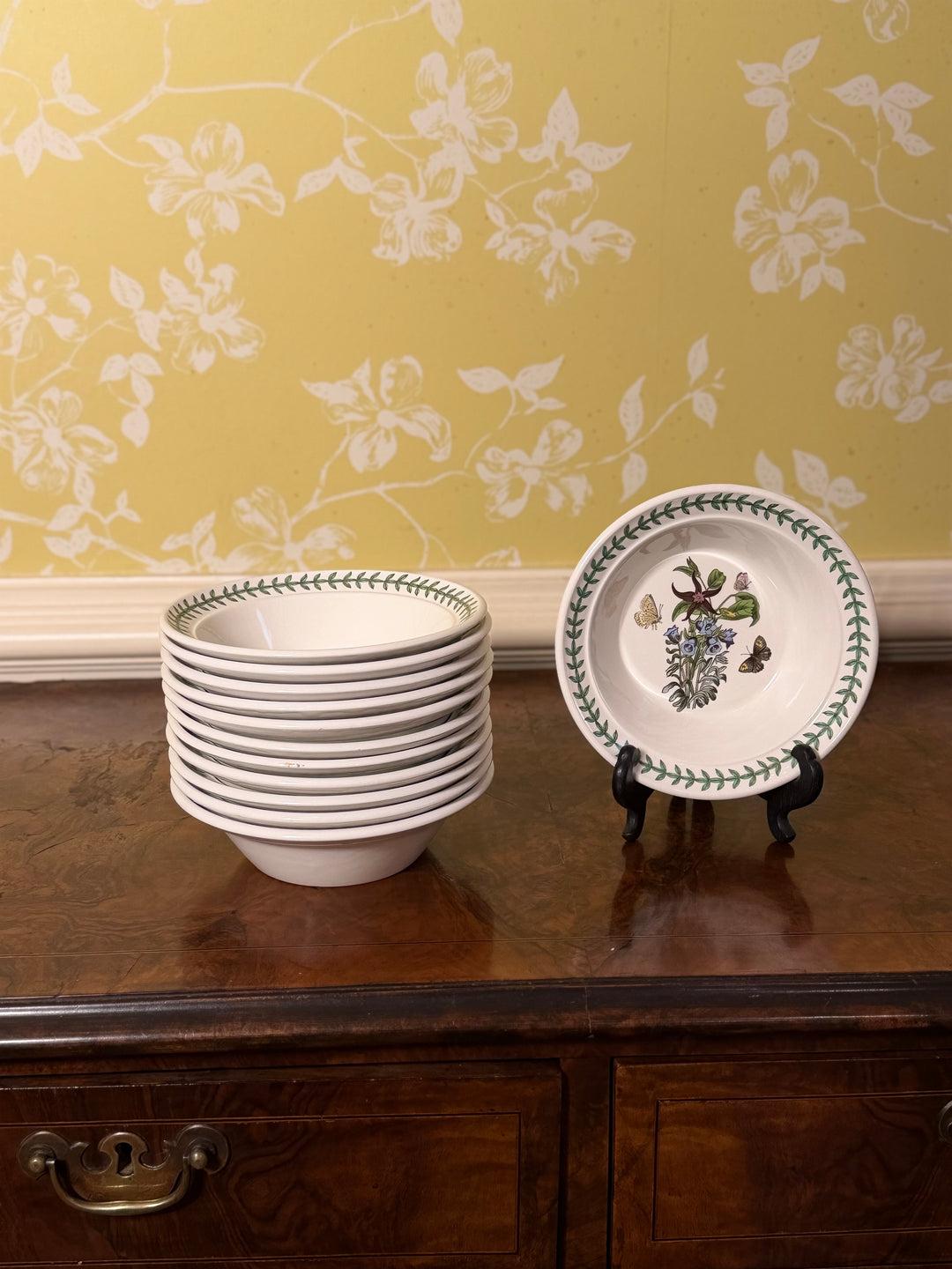 12 Portmeirion Botanic Garden Soup Bowls