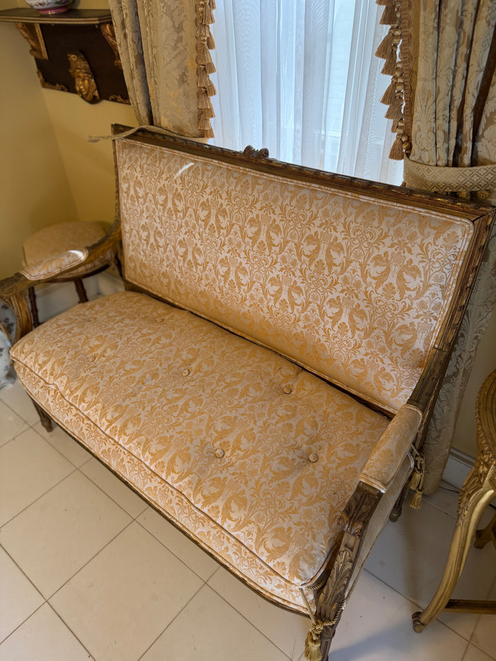 French Louis XVI Style Loveseat