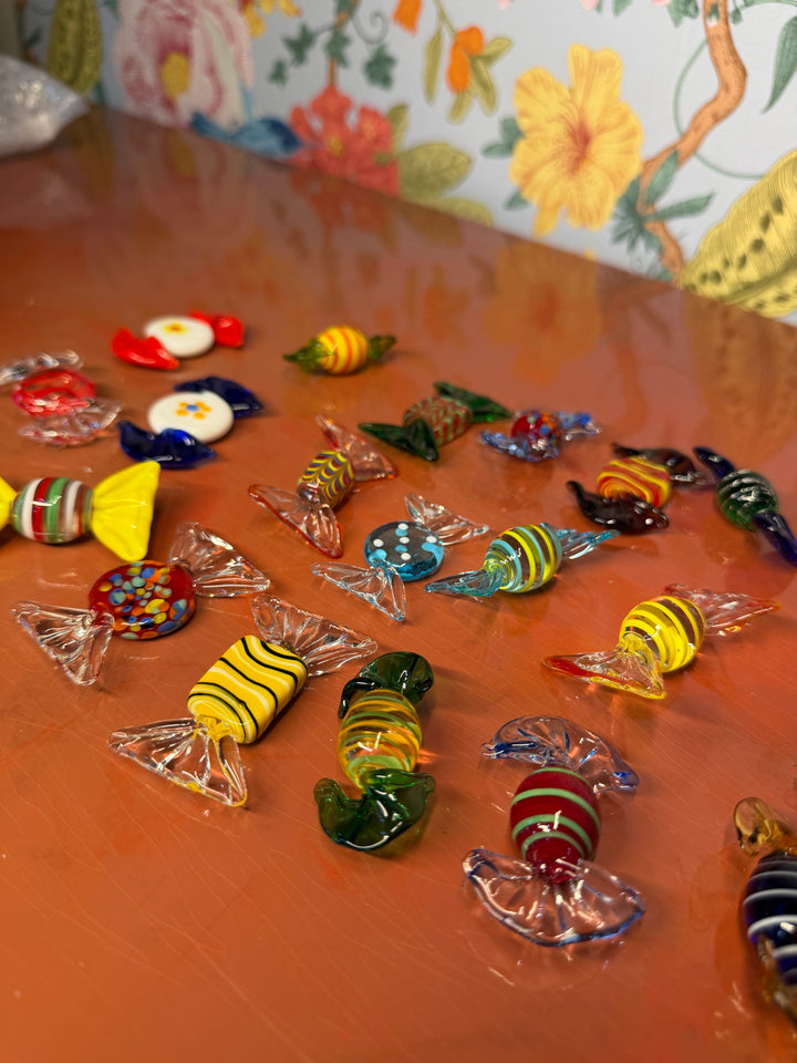 Set of 20 Glass Candies