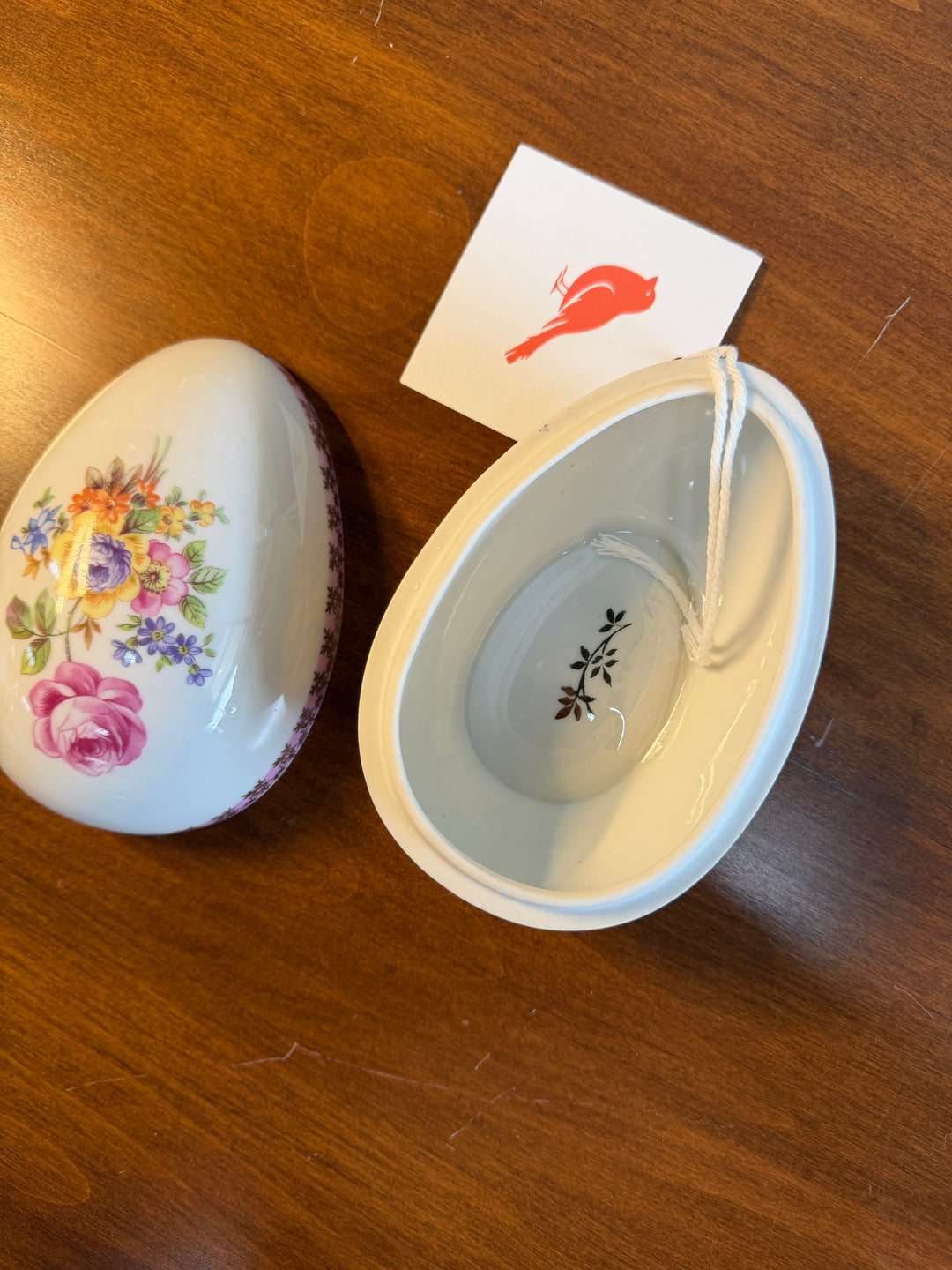 Dresden Porcelain Egg