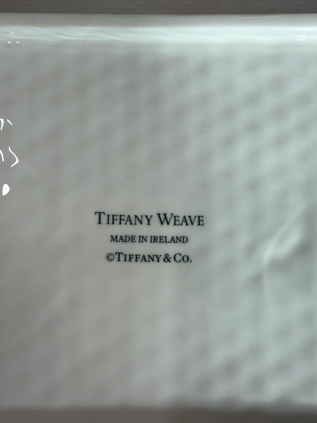 Vintage Tiffany & Co Basket Weave Serving Set