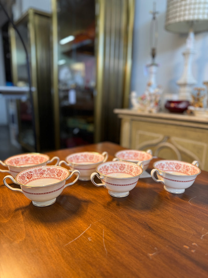 Set of 6 Vintage Wedgwood Soup Bowls