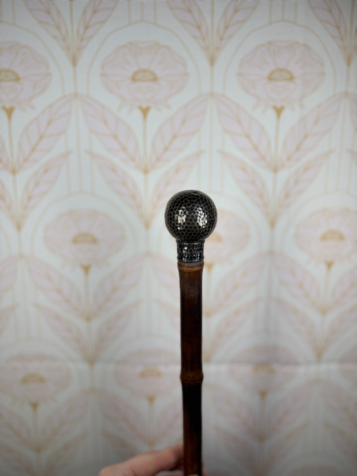 Sterling Silver Head Cane