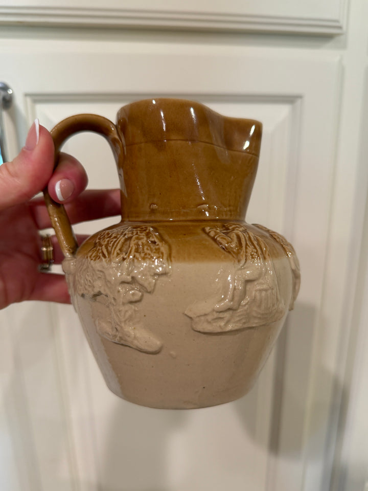 English Victorian stoneware jugs by Doulton Lambeth & Mark (Small)
