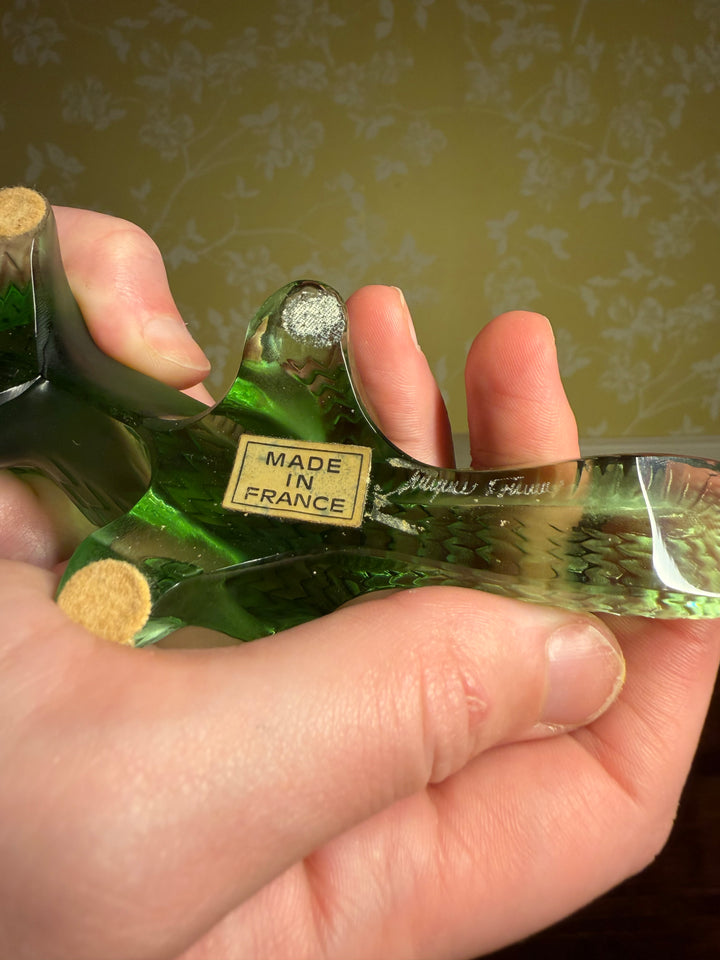 Lalique Green Dinosaur