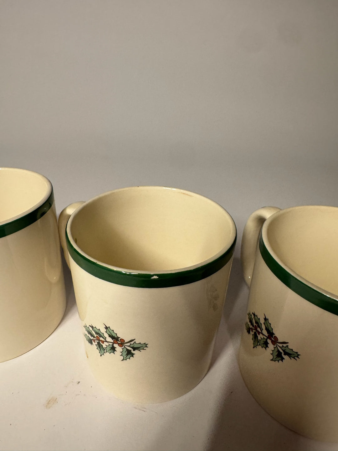 6 Spode Christmas Mugs