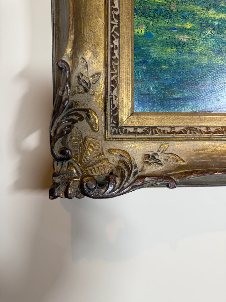 Framed Oil Painting - Signed