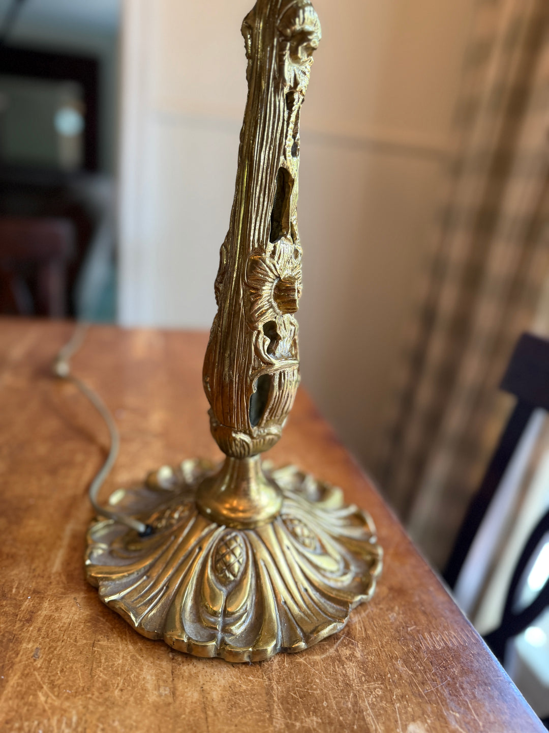 Murano Glass Shade Lamp