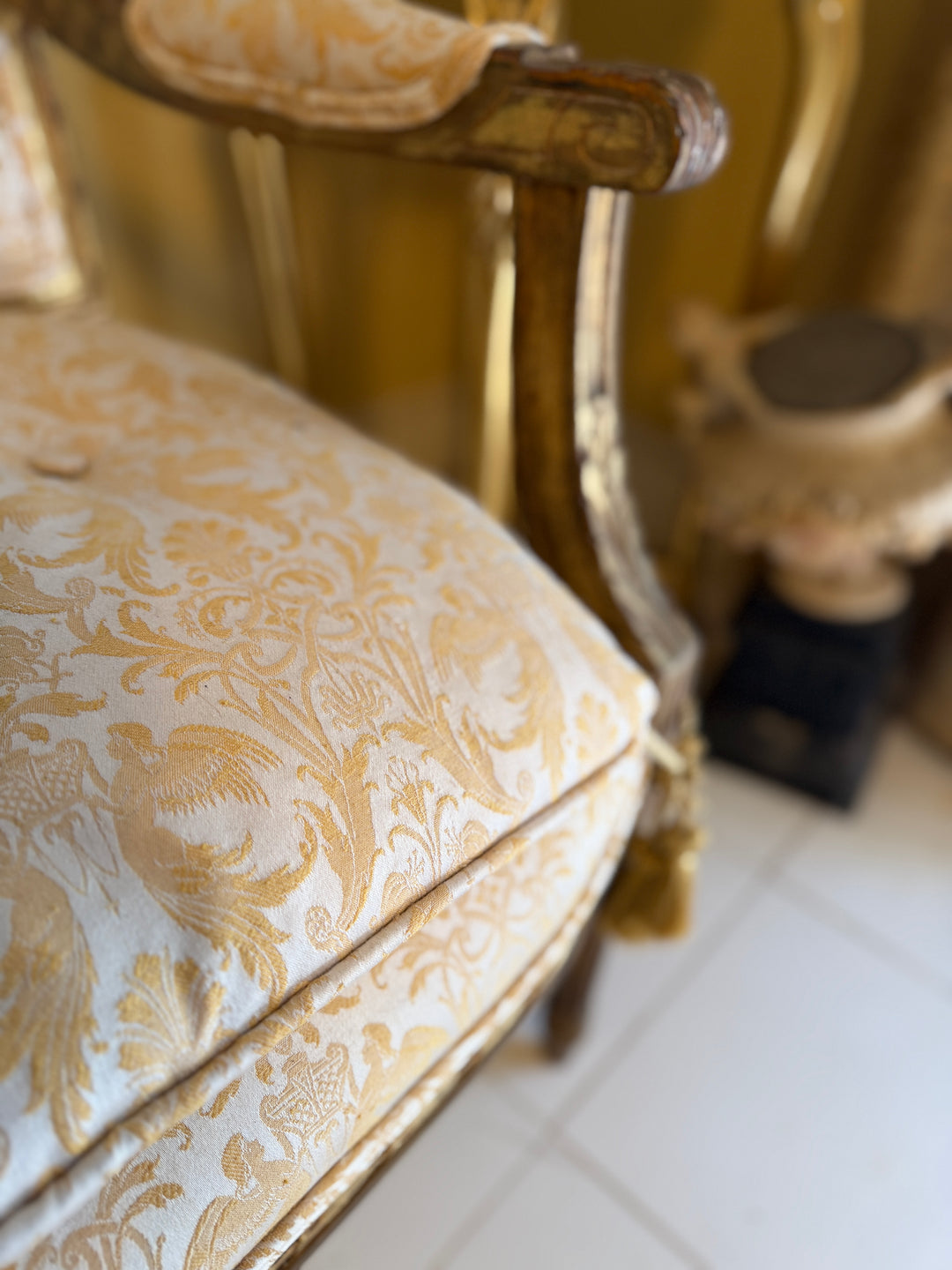 French Louis XVI Style Loveseat