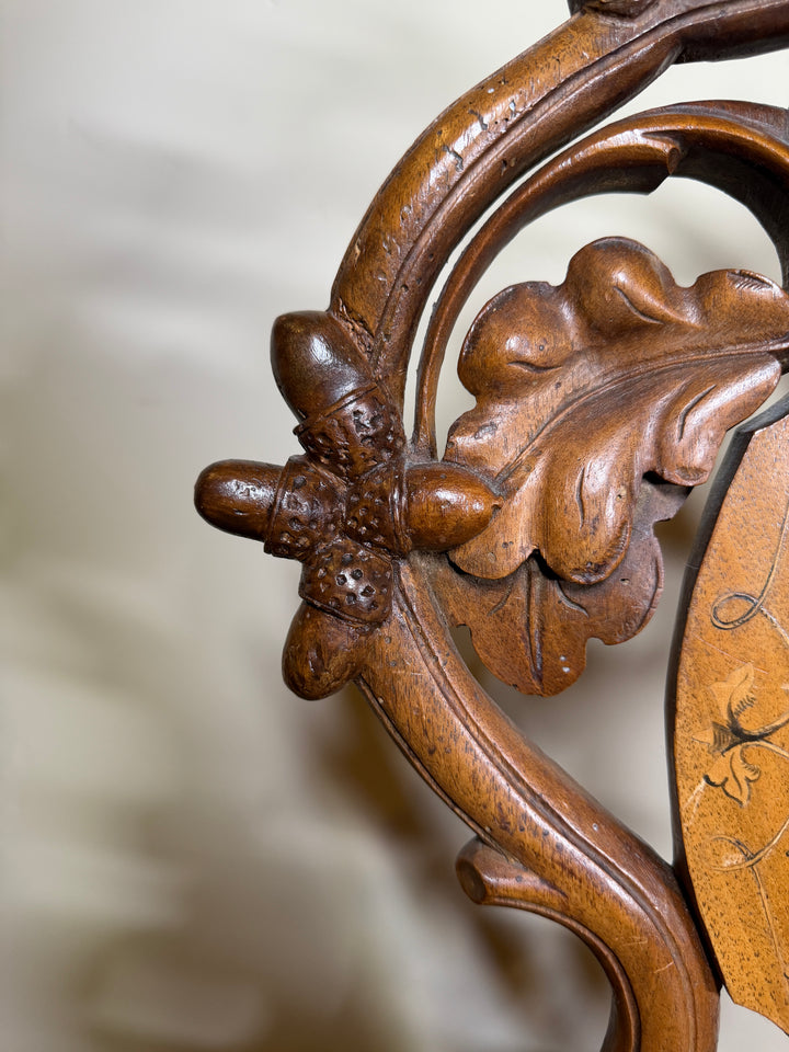 Italian Marquetry Chair