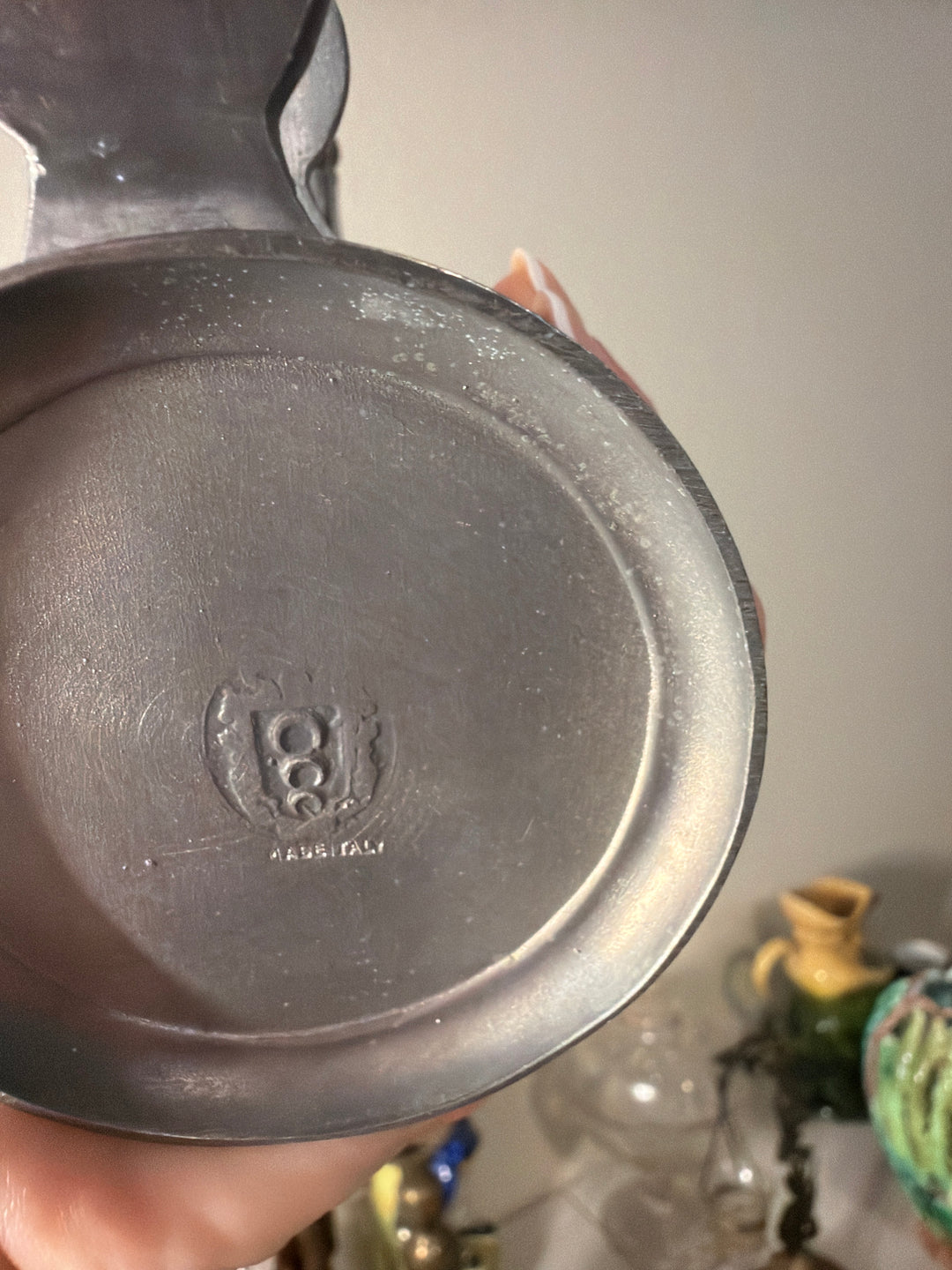Pewter Oil and Vinegar Set