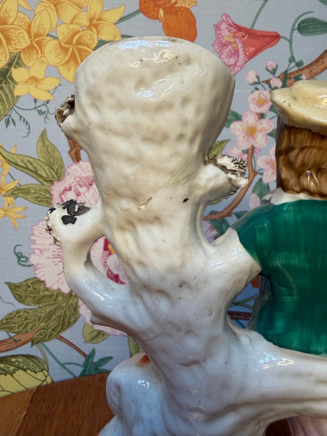 Staffordshire Man, Dog, and Lamb