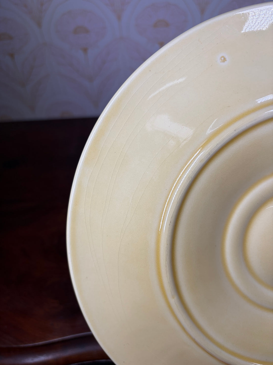Yellow Oyster Plate