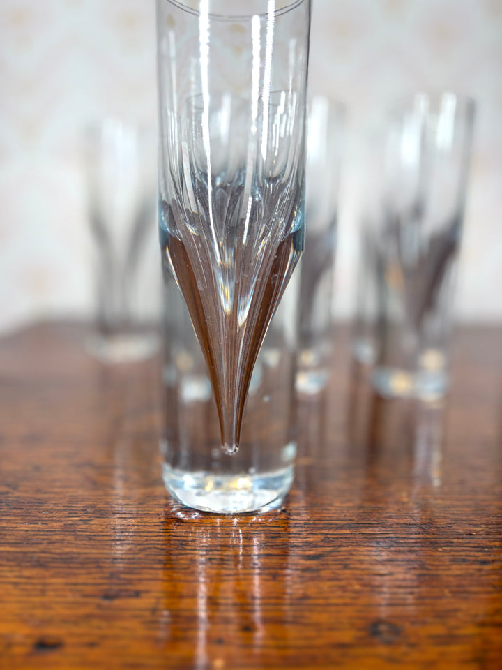 Set of 8 Unmarked Water Glasses