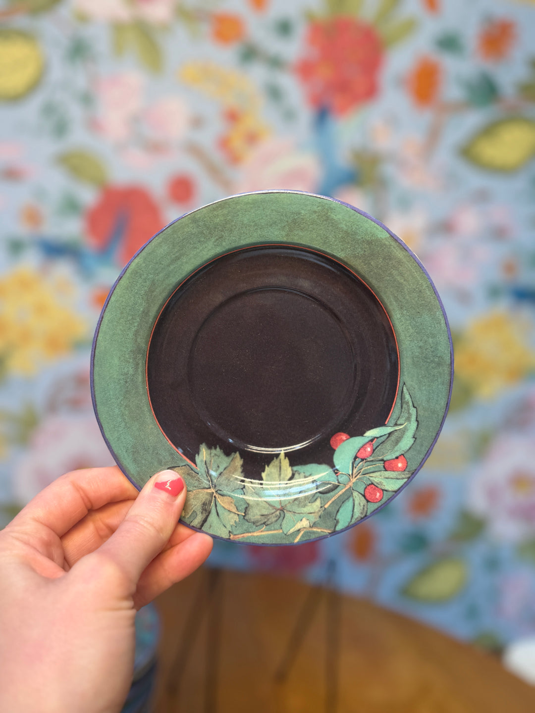 Gien Creation DL Garanti Lave-Vaiselle (Cueillette) - 12 saucers