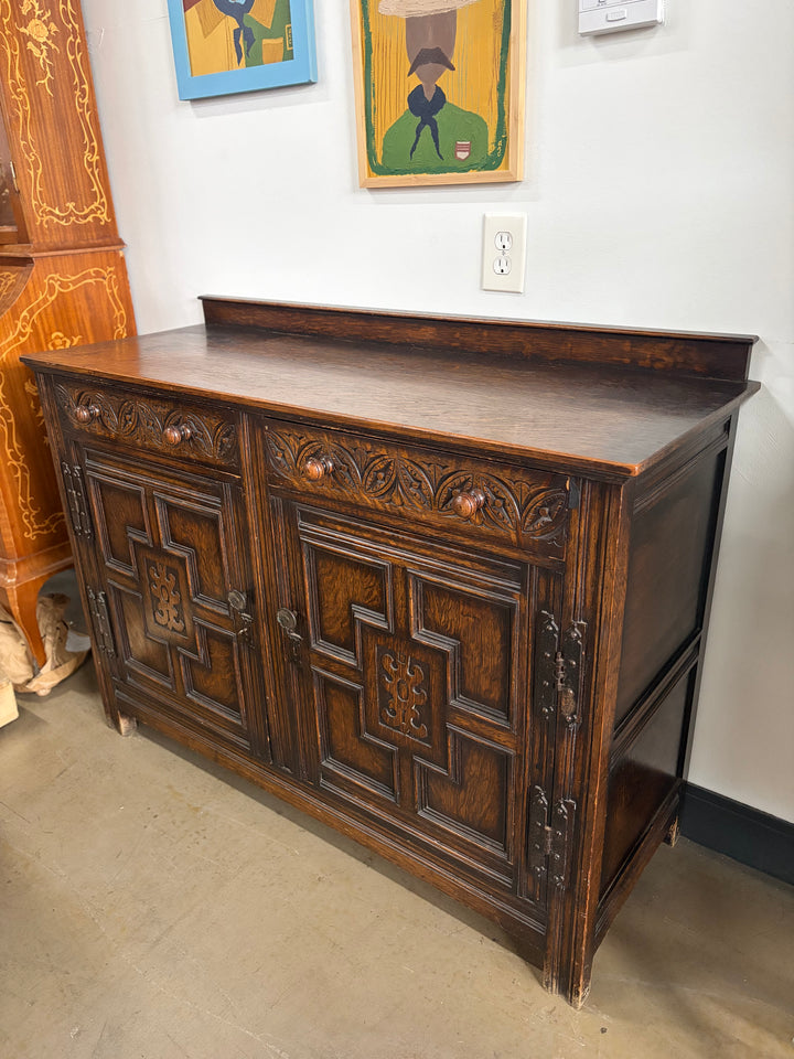 Jacobean Oak Side Board (from England)
