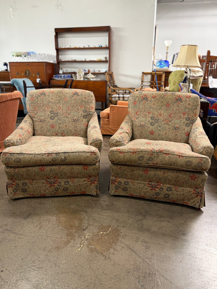 Set of 2 Ralph Lauren Upholstered Chairs