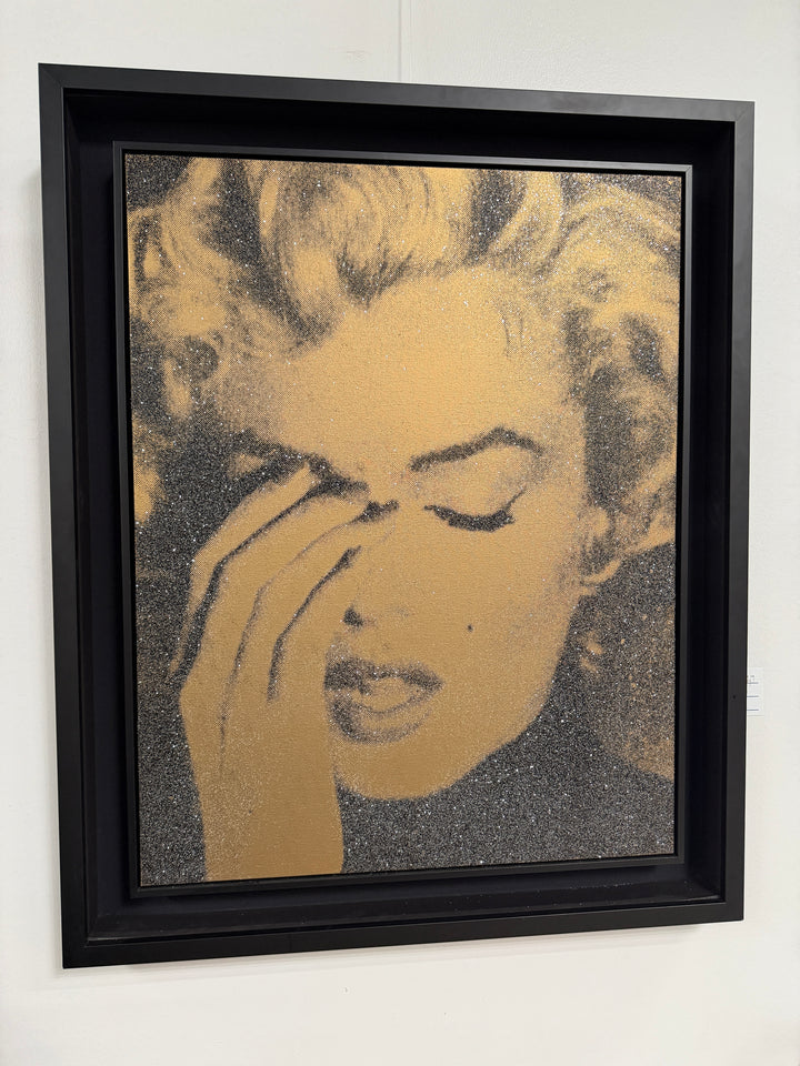 Marilyn Crying by Russell Young