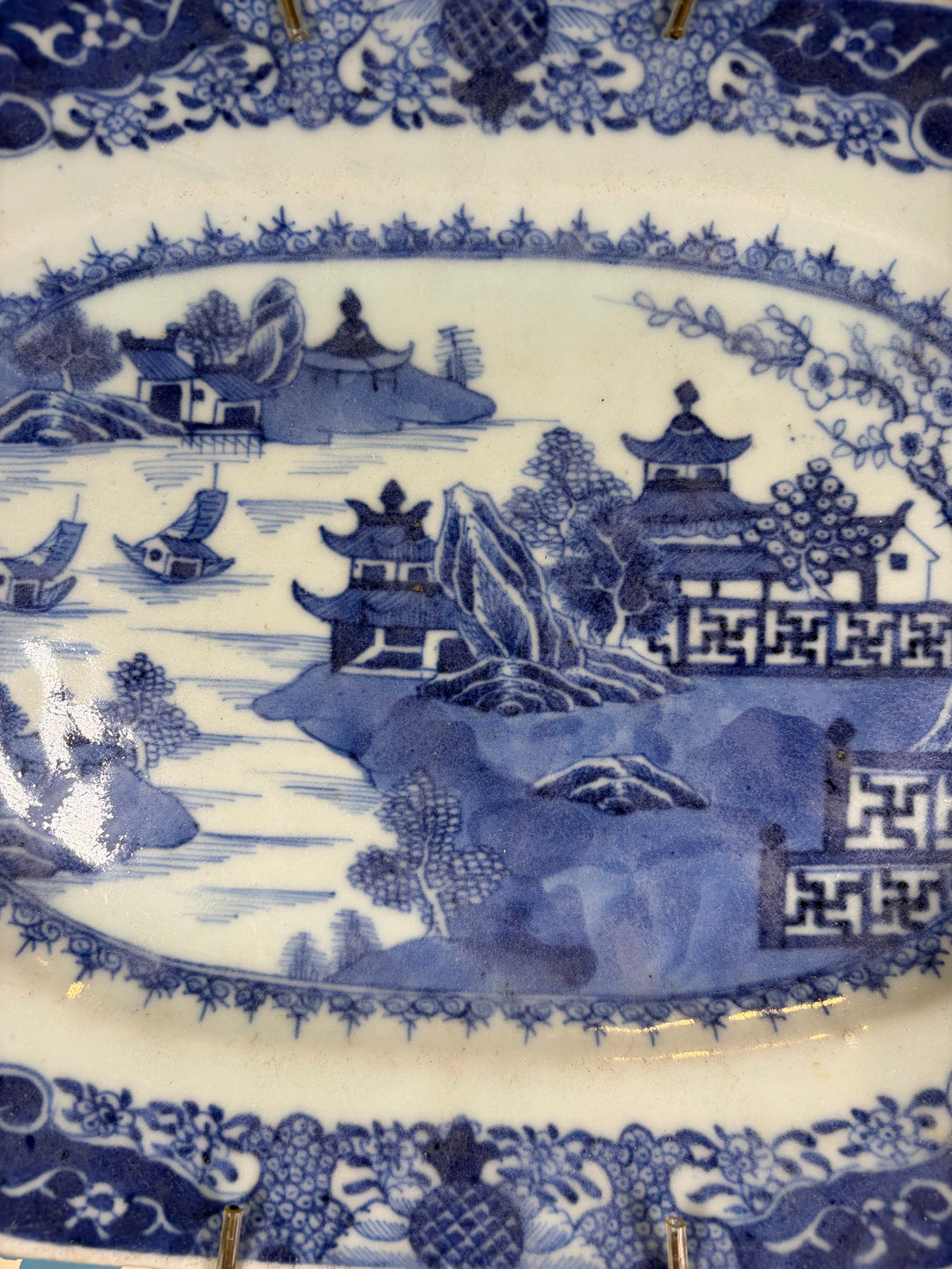 Blue Willow Antique Wall Plate (from Guest & Gray)
