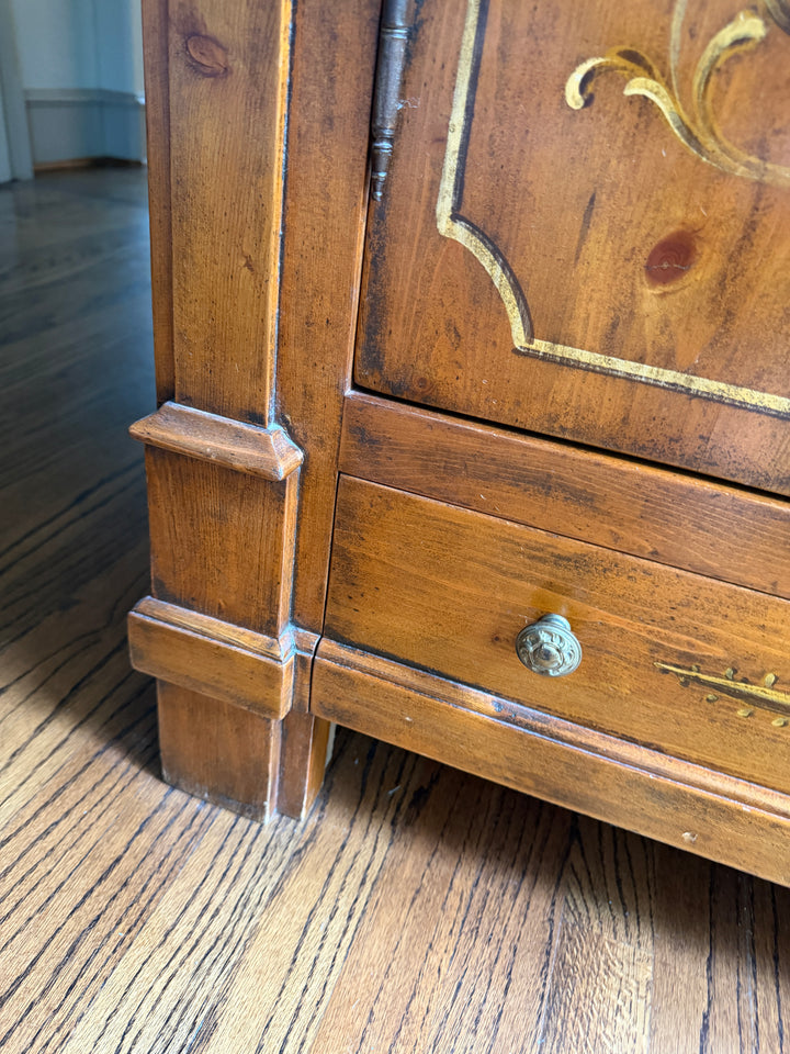 Adams Style Italian Vintage Armoire (Online Only Item)