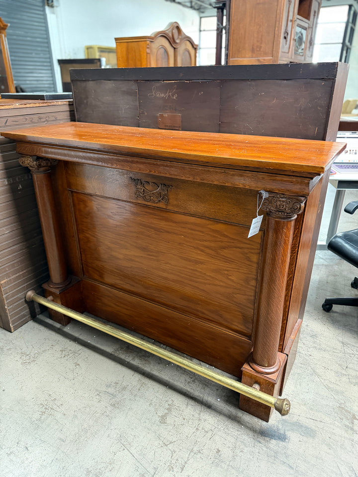 Antique Carved Bar