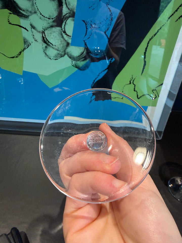 Lalique “Louvre” Wine Glasses (Set of 2)