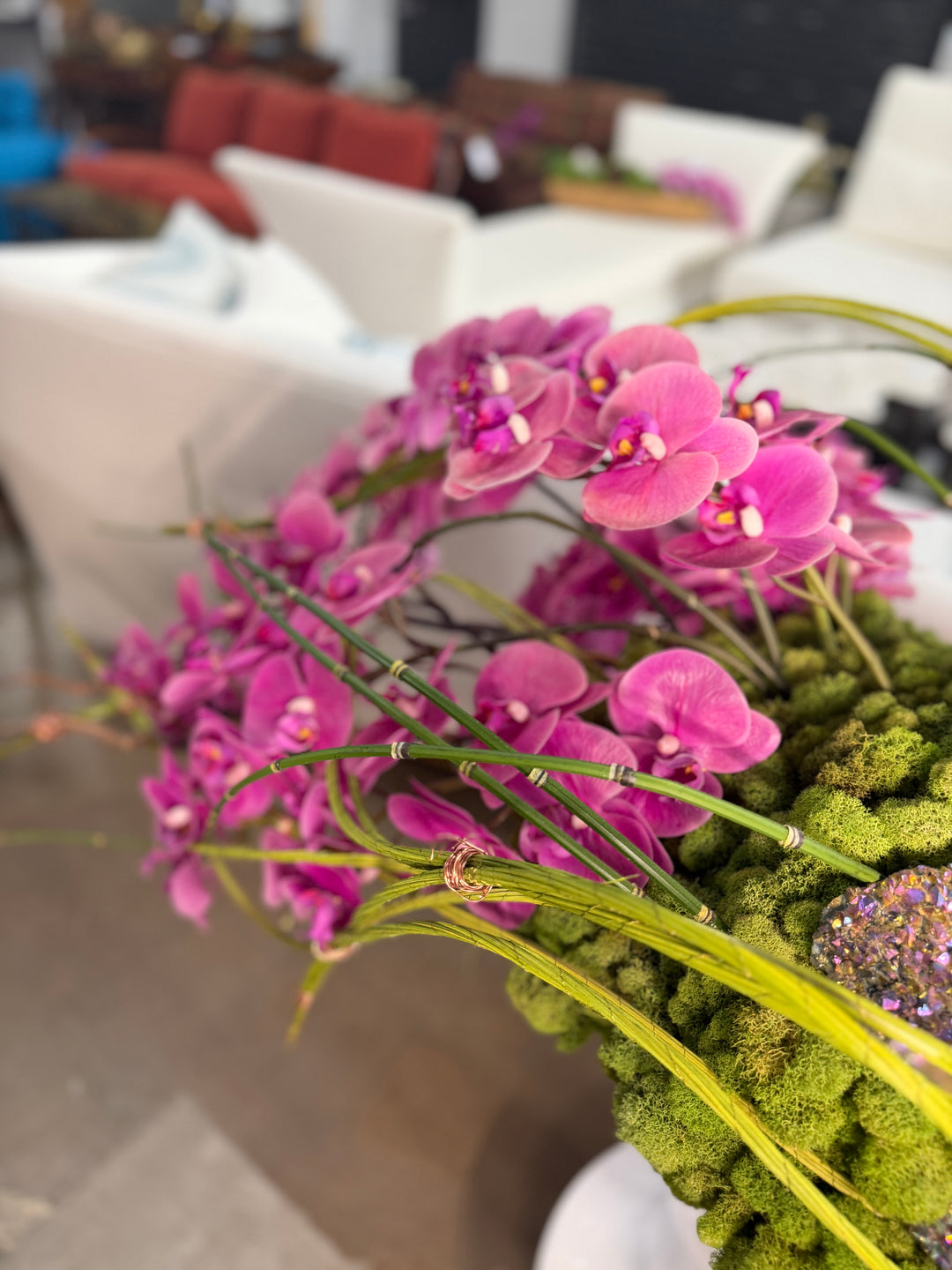 Botanical Mix Floor Orchid