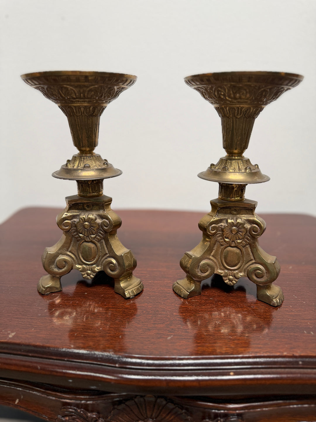 Solid Brass Candlesticks