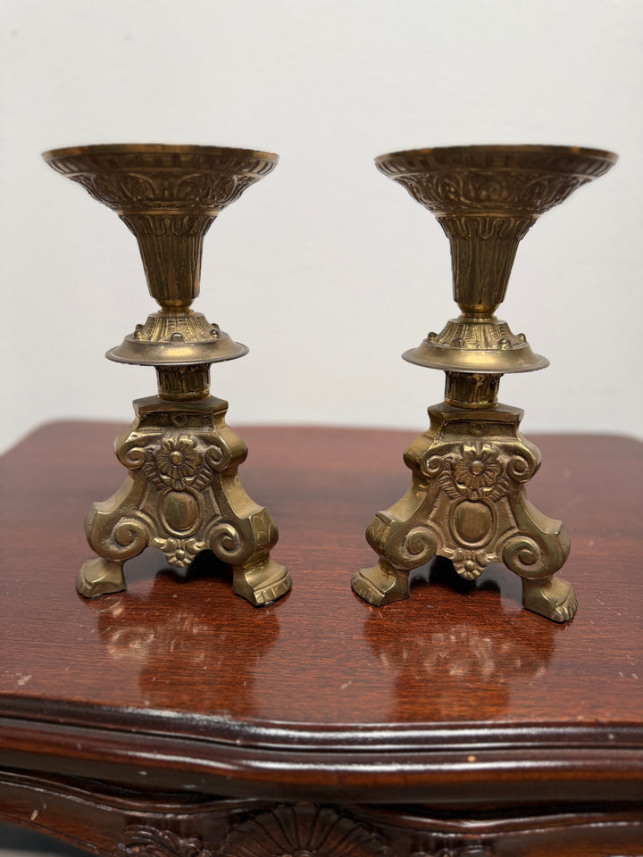 Solid Brass Candlesticks