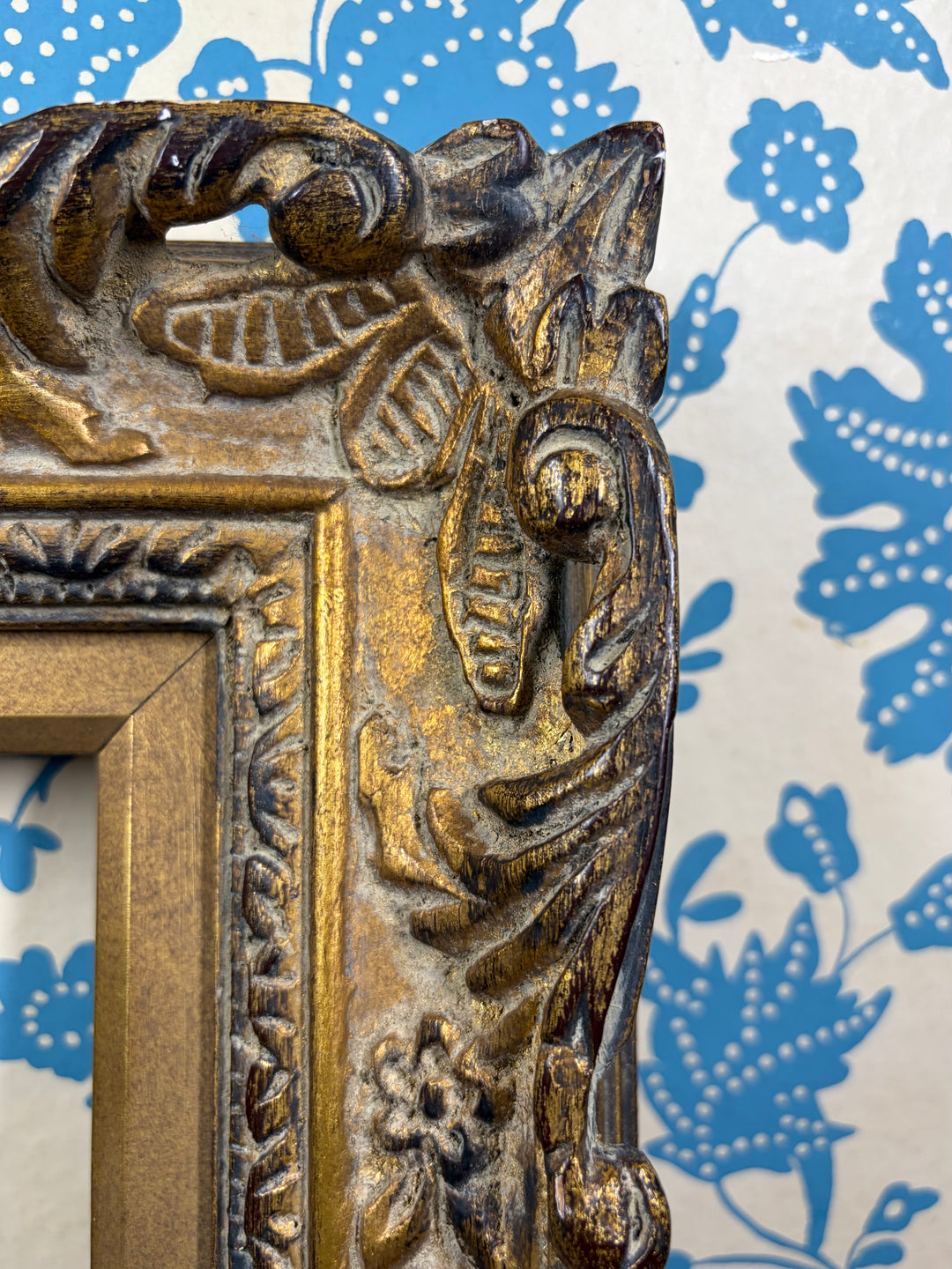 Antique Gilt Wood Picture Frame